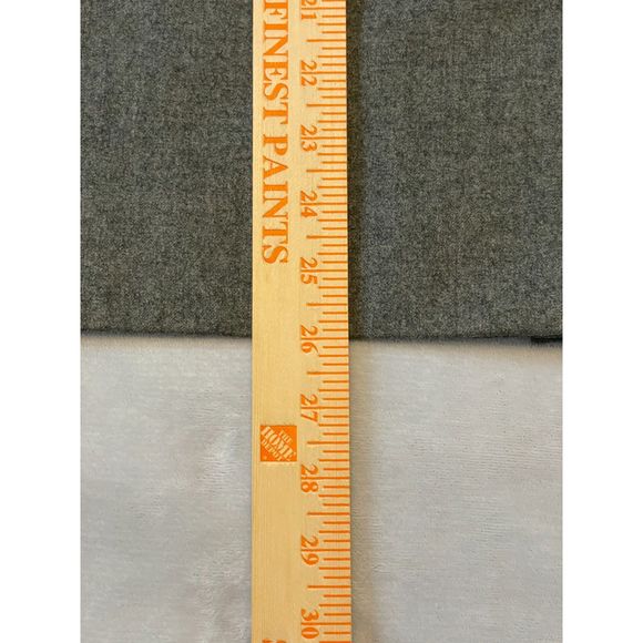 Dalton Pencil Skirt 100% Wool Shell Gray Size 12 Flawed - Picture 8 of 12